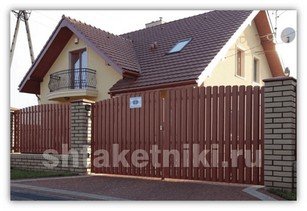 Штакетник для забора под дерево в Саранске
